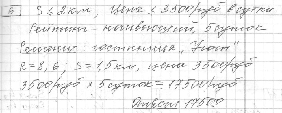 Решение задания 6, вариант 24, из сборника «ЕГЭ 2024 математика базовый уровень Лысенко 40 вариантов»
