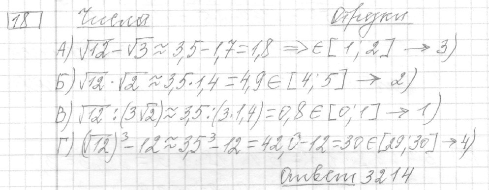 Решение задания 18, вариант 26 из сборника ЕГЭ 2024 математика базовый уровень Лысенко 40 вариантов