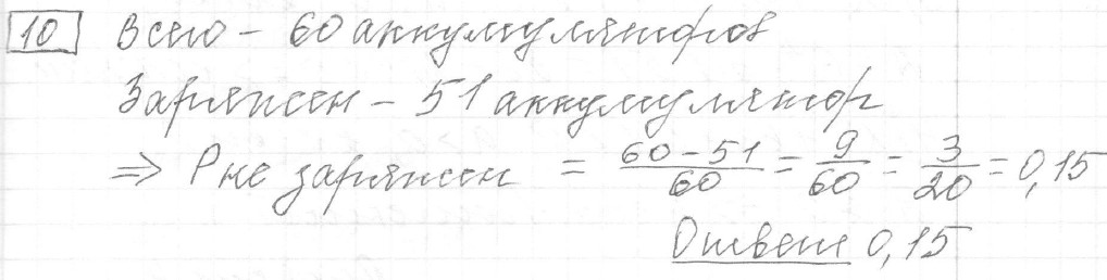 Решение задания 10, вариант 27, из сборника «ОГЭ 2024 математика Ященко 36 вариантов»
