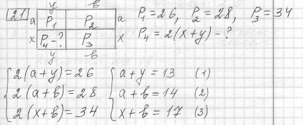 Решение задания 21, вариант 18, из сборника «ЕГЭ 2024 математика базовый уровень Лысенко 40 вариантов»