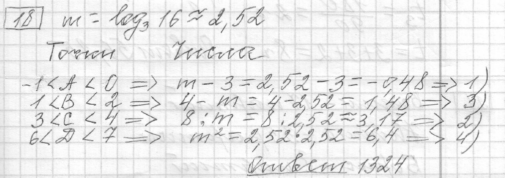 Решение задания 18, вариант 19 из сборника ЕГЭ 2024 математика базовый уровень Лысенко 40 вариантов