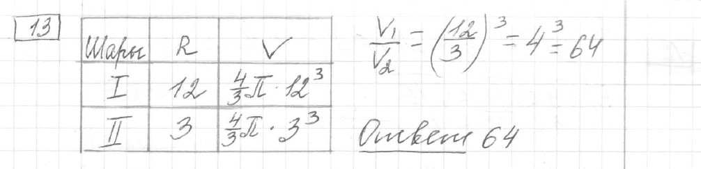 Решение задания 13, вариант 3 из сборника ЕГЭ 2024 математика базовый уровень Лысенко 40 вариантов