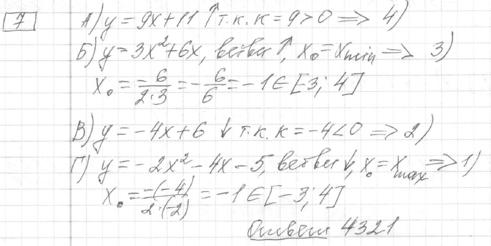 Решение задания 7, вариант 31, из сборника «ЕГЭ 2024 математика базовый уровень Лысенко 40 вариантов»