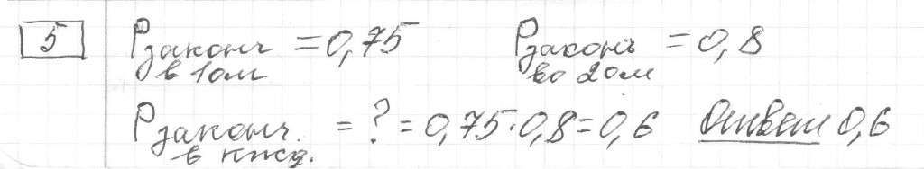 Решение задания 5, вариант 9 из сборника ЕГЭ 2024 математика базовый уровень Лысенко 40 вариантов