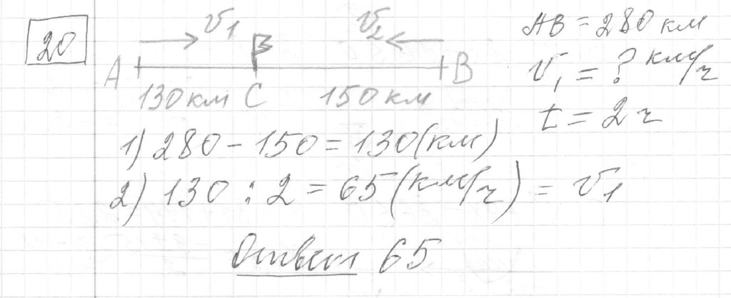 Решение задания 20, вариант 1 из сборника ЕГЭ 2024 математика базовый уровень Ященко 30 вариантов