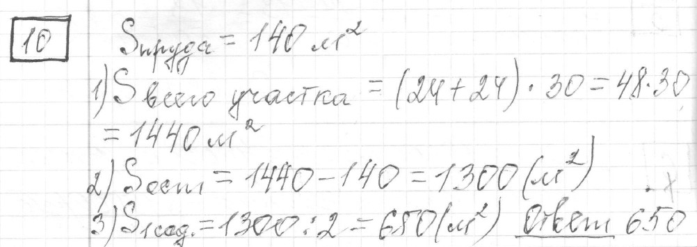 Решение задания 10, вариант 13, из сборника «ЕГЭ 2024 математика базовый уровень Ященко 30 вариантов»