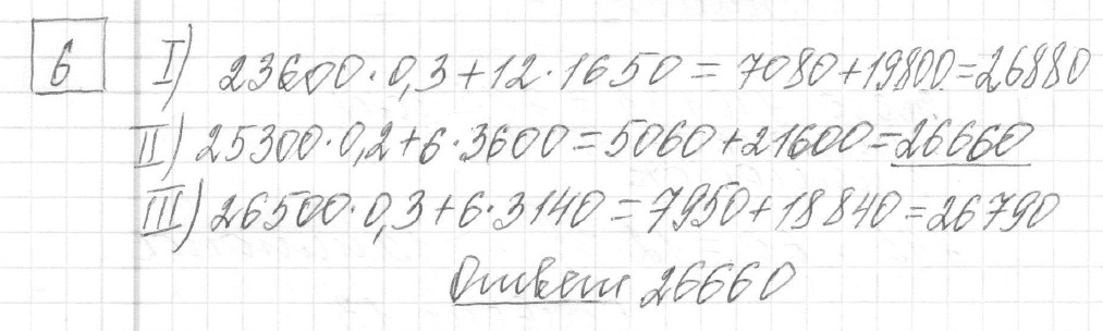 Решение задания 6, вариант 17 из сборника ЕГЭ 2024 математика базовый уровень Ященко 30 вариантов