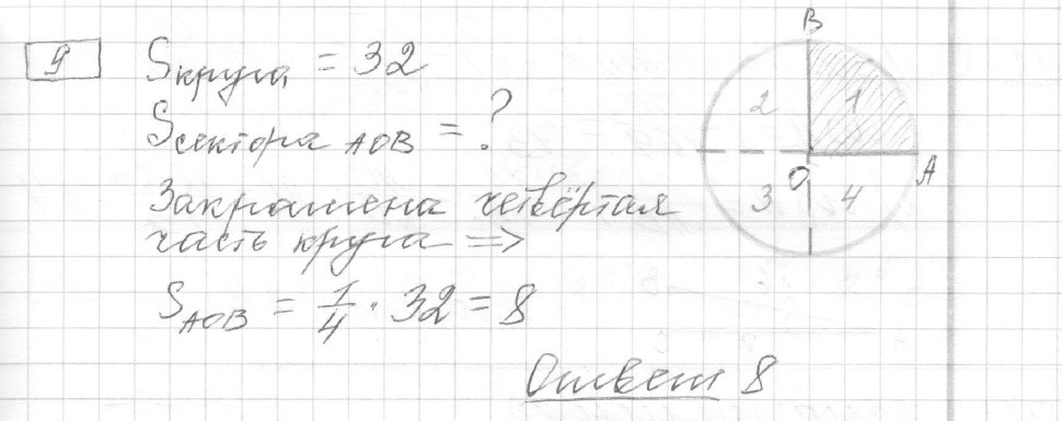 Решение задания 9, вариант 27, из сборника «ЕГЭ 2024 математика базовый уровень Ященко 30 вариантов»