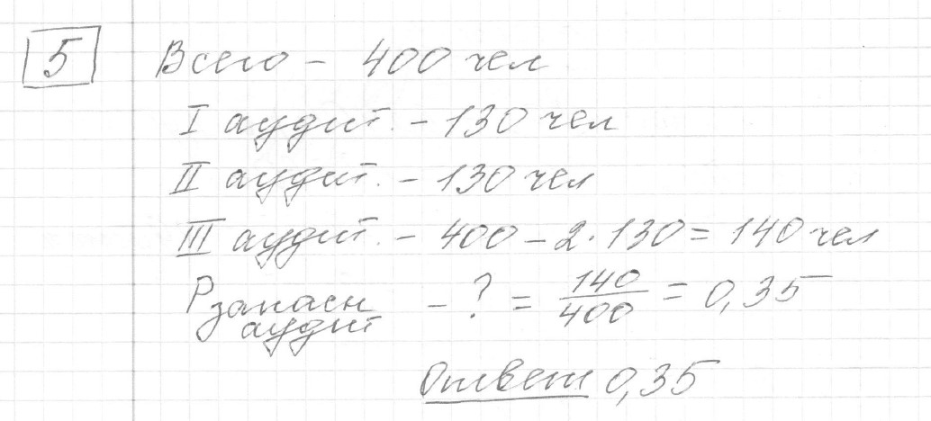 Решение задания 5, вариант 3, из сборника «ЕГЭ 2024 математика базовый уровень Ященко 30 вариантов»