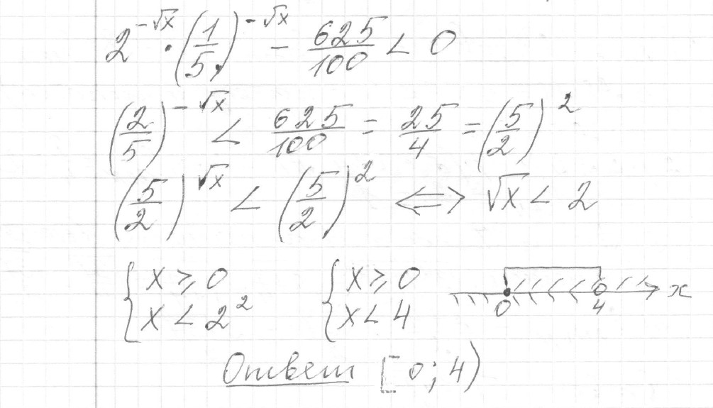 Решение задания 15, вариант 1 из сборника ЕГЭ 2024 математика профильный уровень Ященко 36 вариантов - картинка 2