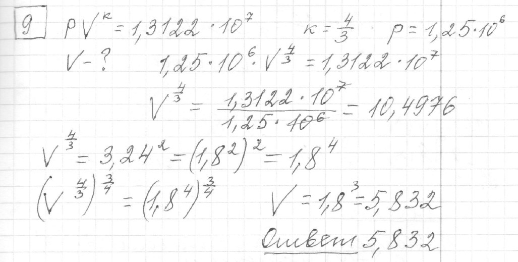 Решение задания 9, вариант 11, из сборника «ЕГЭ 2024 математика профильный уровень Ященко 36 вариантов»