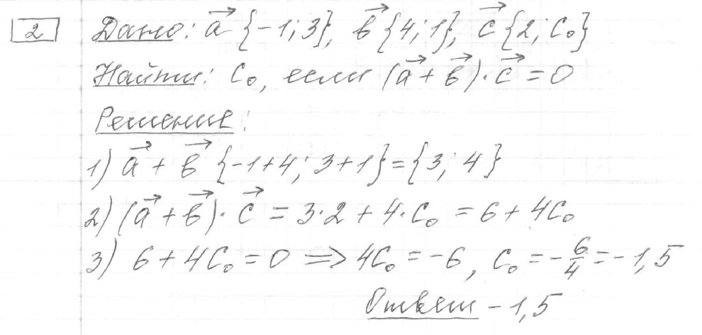 Решение задания 2, вариант 15, из сборника «ЕГЭ 2024 математика профильный уровень Ященко 36 вариантов»