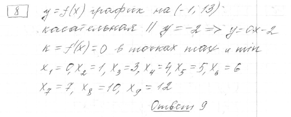 Решение задания 8, вариант 17 из сборника ЕГЭ 2024 математика профильный уровень Ященко 36 вариантов