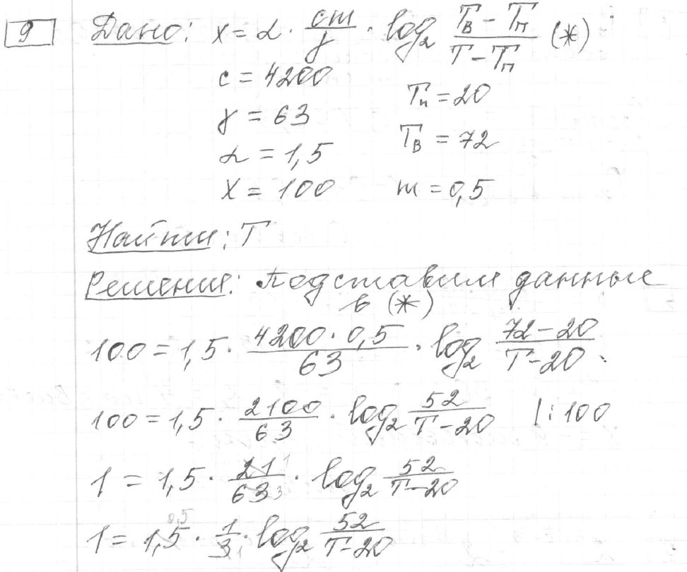 Решение задания 9, вариант 23, из сборника «ЕГЭ 2024 математика профильный уровень Ященко 36 вариантов»