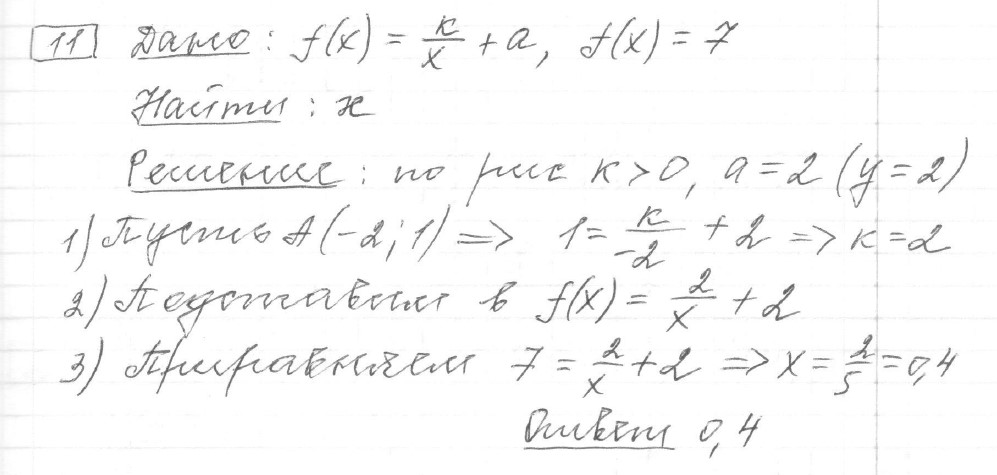 Решение задания 11, вариант 24 из сборника ЕГЭ 2024 математика профильный уровень Ященко 36 вариантов
