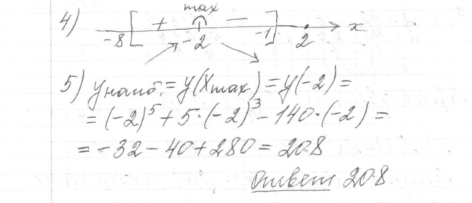 Решение задания 12, вариант 25 из сборника ЕГЭ 2024 математика профильный уровень Ященко 36 вариантов - картинка 2