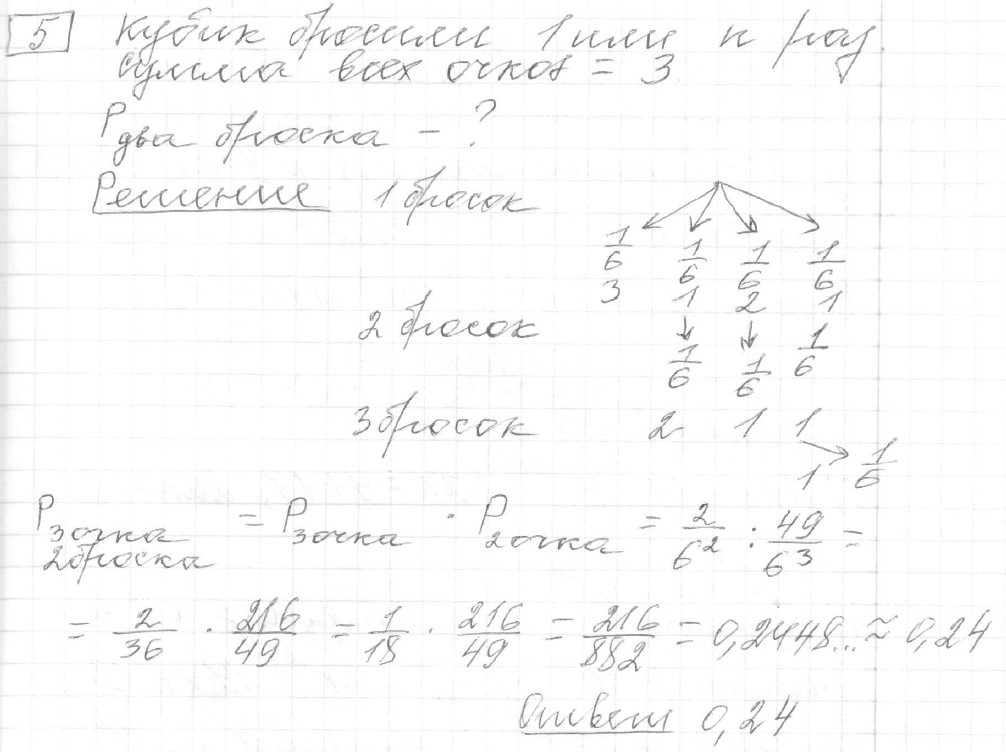 Решение задания 5, вариант 28, из сборника «ЕГЭ 2024 математика профильный уровень Ященко 36 вариантов»