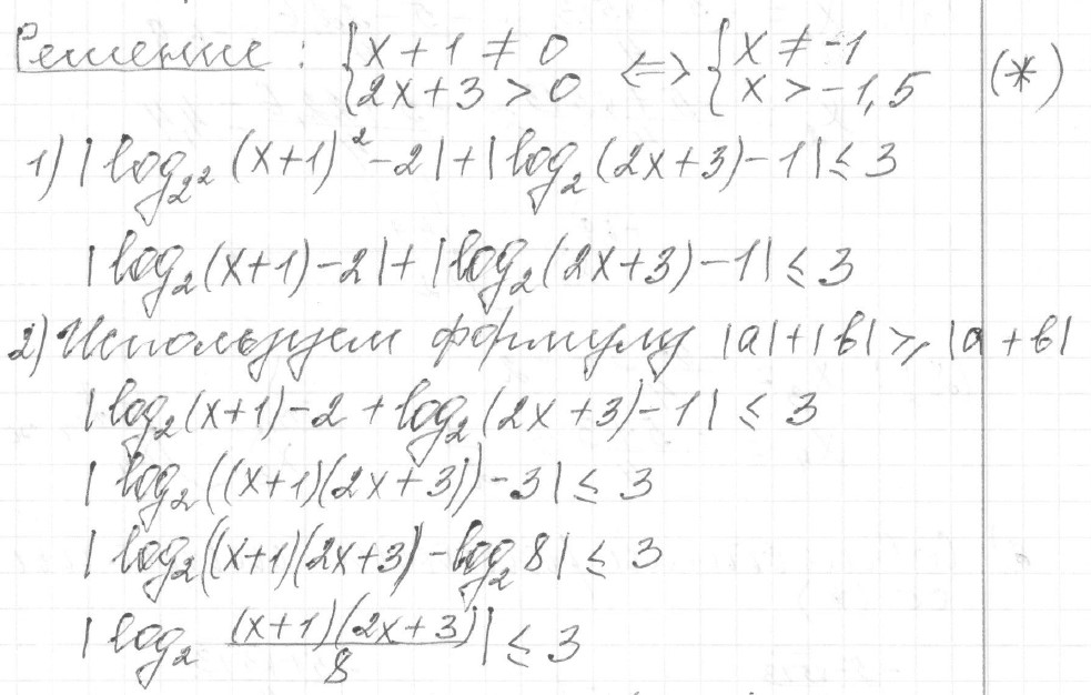Решение задания 15, вариант 3, из сборника «ЕГЭ 2024 математика профильный уровень Ященко 36 вариантов»