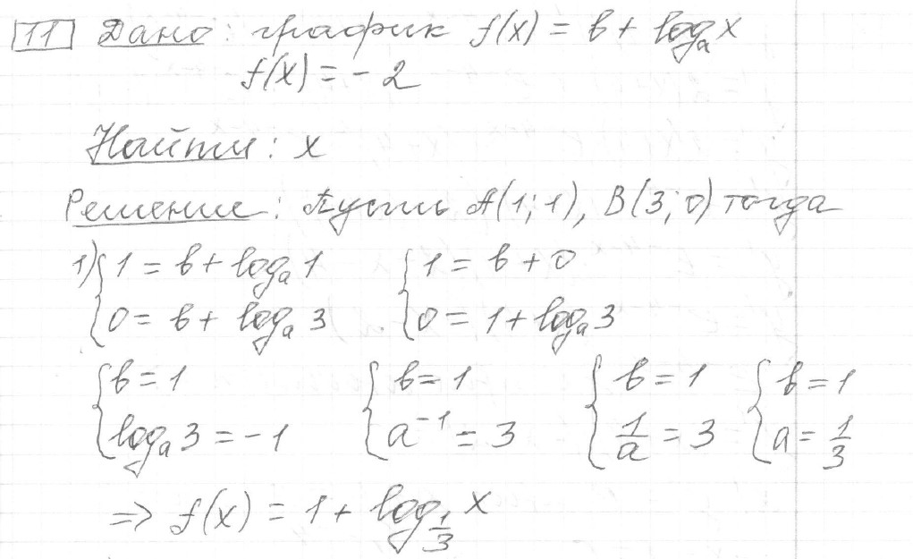 Решение задания 11, вариант 30 из сборника ЕГЭ 2024 математика профильный уровень Ященко 36 вариантов