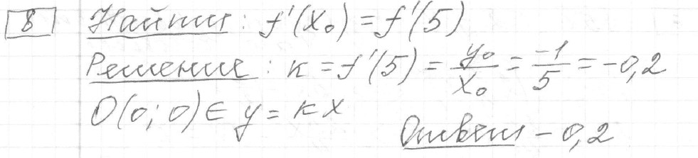 Решение задания 8, вариант 35 из сборника ЕГЭ 2024 математика профильный уровень Ященко 36 вариантов - картинка 2