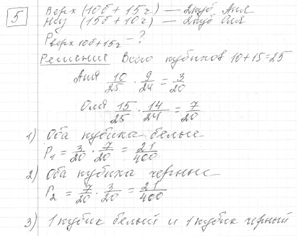 Решение задания 5, вариант 7, из сборника «ЕГЭ 2024 математика профильный уровень Ященко 36 вариантов»
