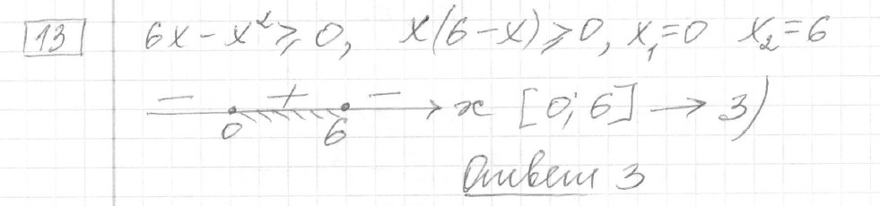Решение задания 13, вариант 15, из сборника «ОГЭ 2024 математика Ященко 36 вариантов»