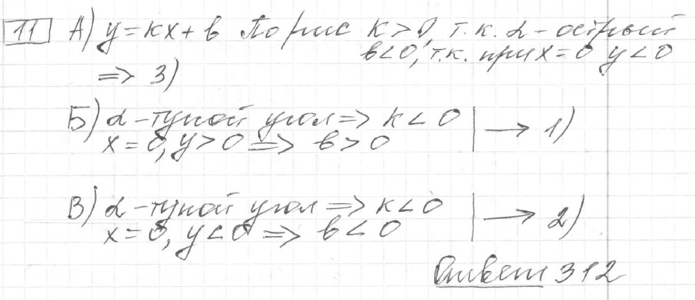 Решение задания 11, вариант 18 из сборника ОГЭ 2024 математика Ященко 36 вариантов