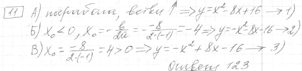 Решение задания 11, вариант 22 из сборника ОГЭ 2024 математика Ященко 36 вариантов