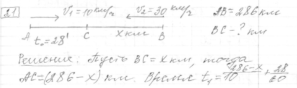Решение задания 21, вариант 36, из сборника «ОГЭ 2024 математика Ященко 36 вариантов»